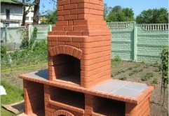 Кладка барбекю из кирпича Кладка барбекю из кирпича