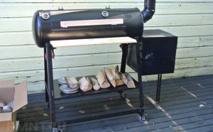 Mangal Of Barbecue From Gas Cylinders