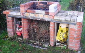 Sad Mangal Barbecue With His Hands