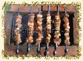 Самодельный мангал из кирпичей за 5 минут