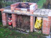 Sad Mangal Barbecue With His Hands